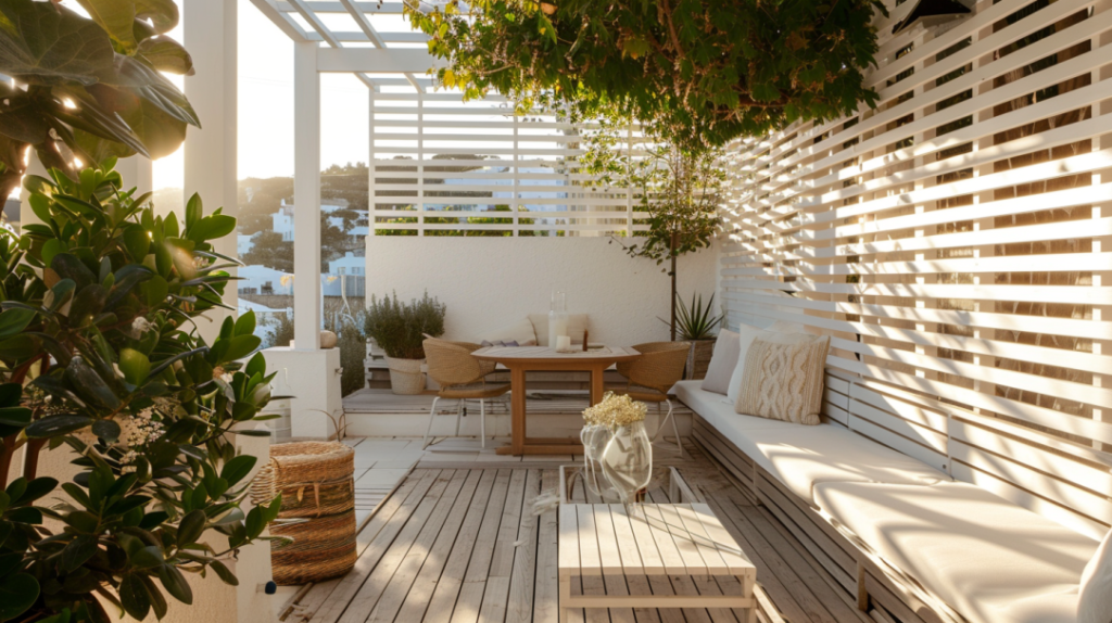 Ibiza Style Garden Ideas privacy