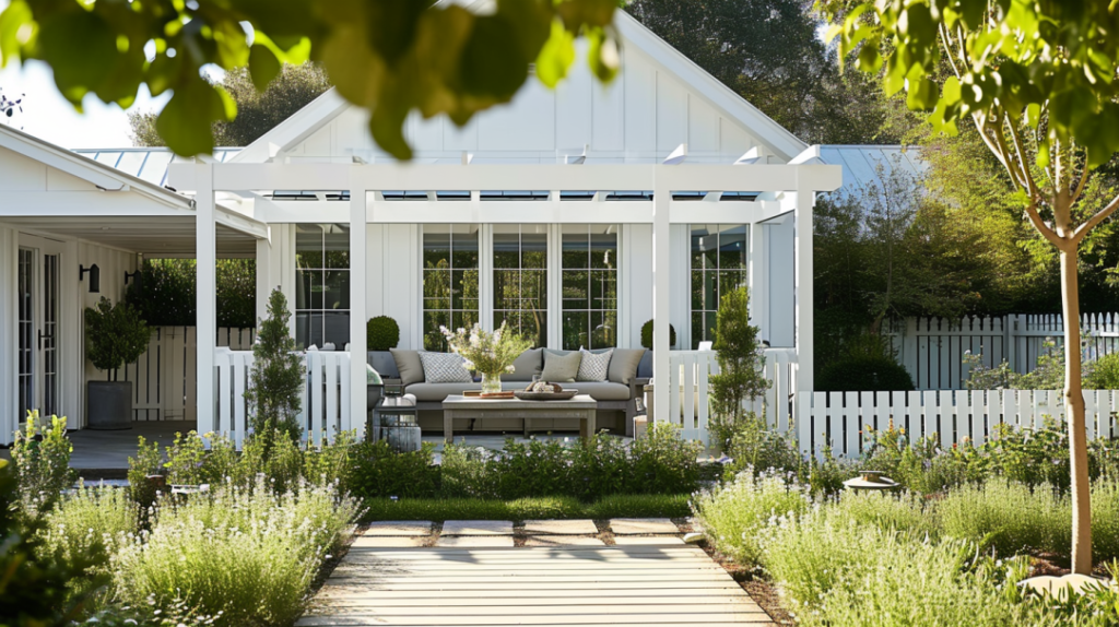 Modern Farmhouse Style Garden Ideas 4