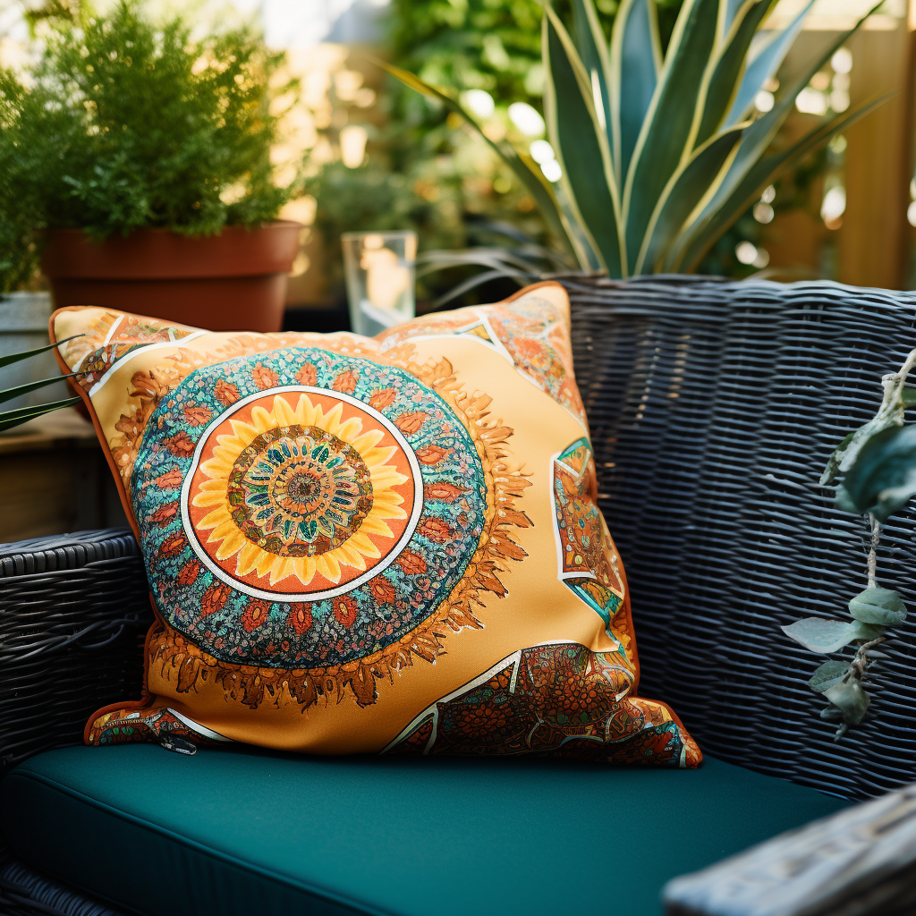 Moroccan-Style Garden cushion