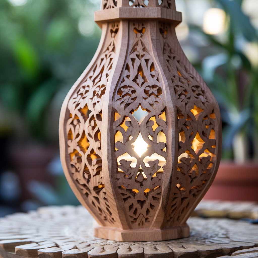 Moroccan-Style Garden lighting