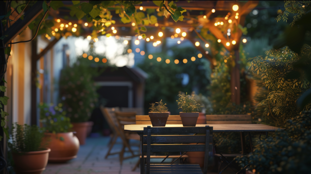 Mediterranean Style Garden Ideas - Lighting