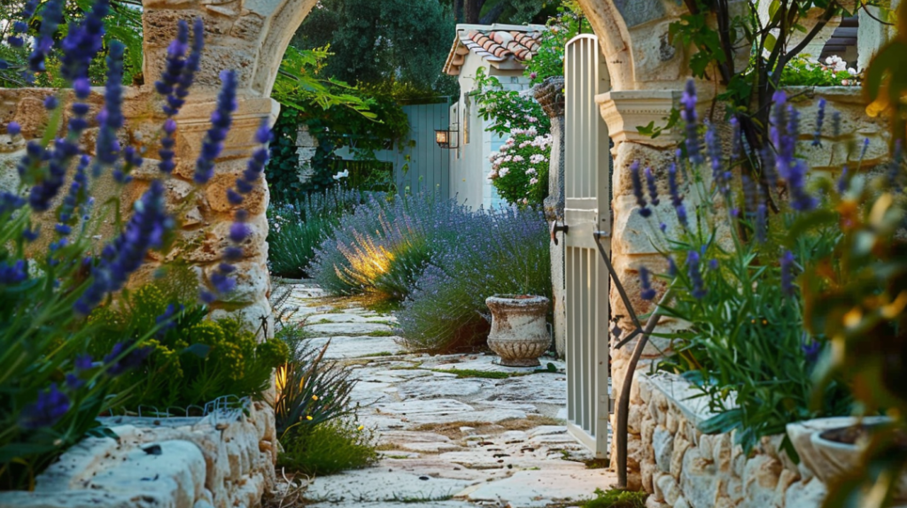 greek garden ideas - archway
