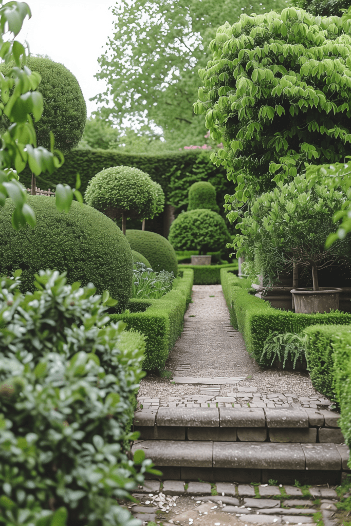 Victorian garden ideas topiary